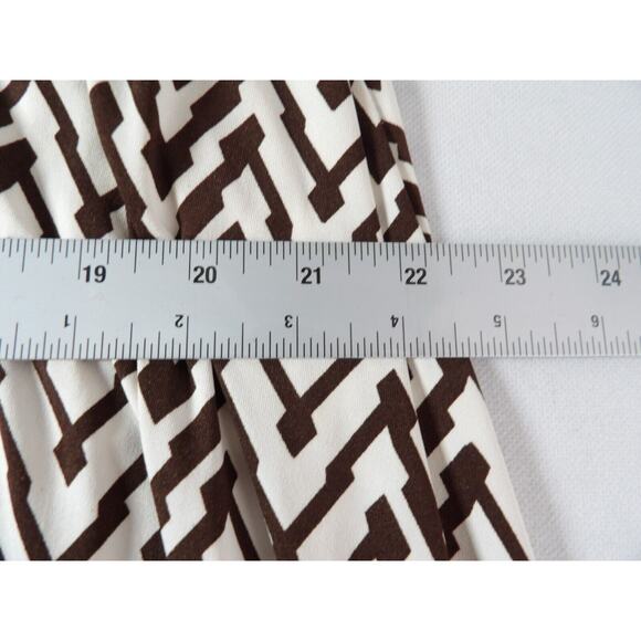 Robert Louis Maxi Skirt Petite Large PL Boho Hippie Geometric Faux Belt Tassels - Picture 8 of 14